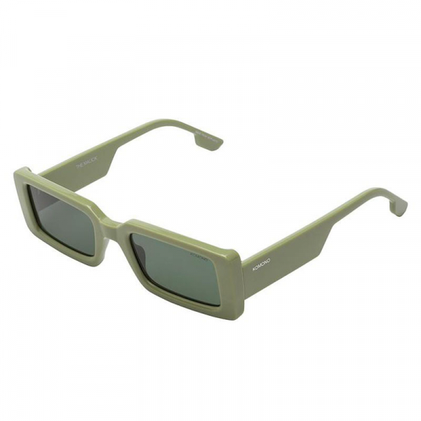 Komono Sunglasses Malick Moss, green lenses, side view